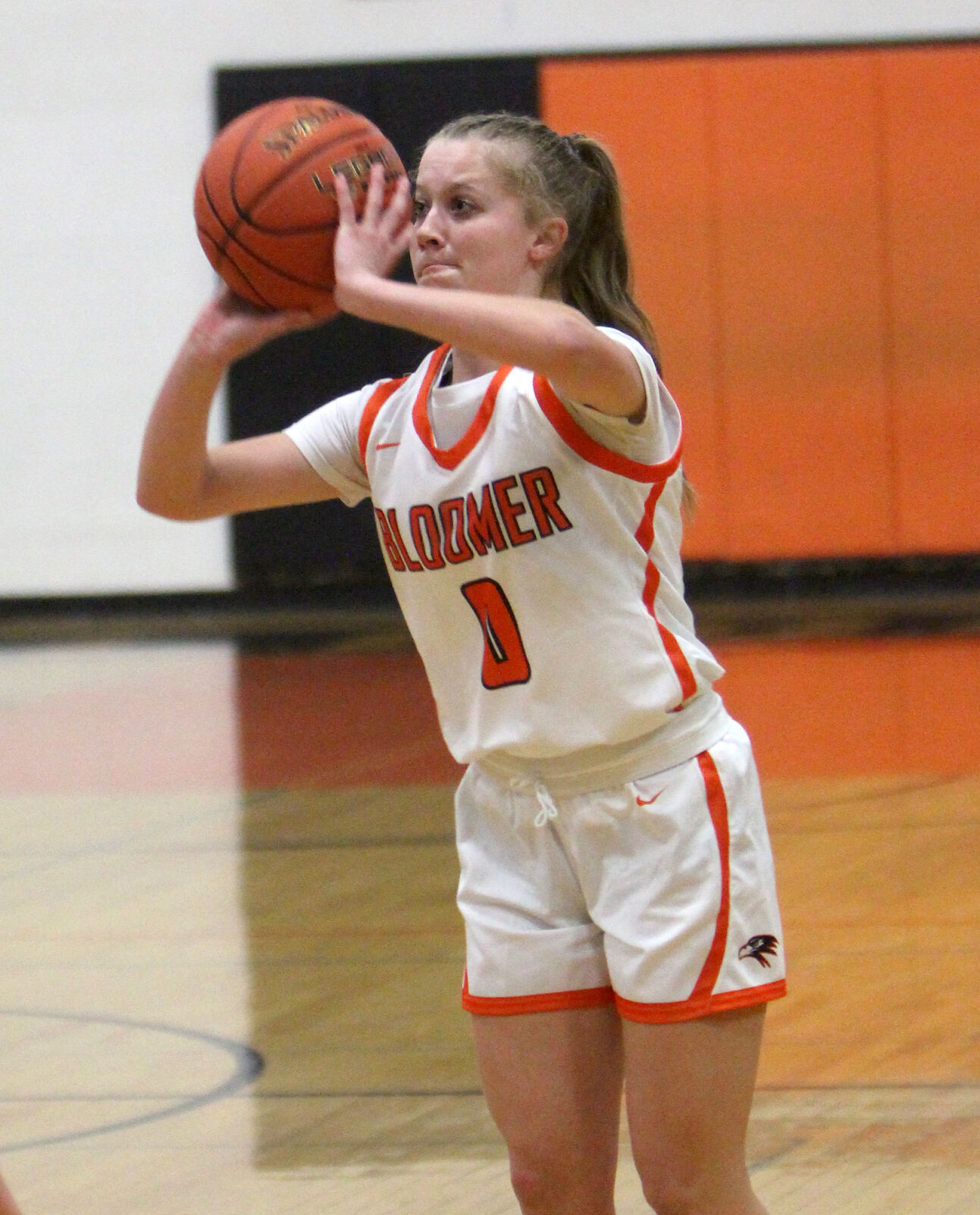 Cameron at Bloomer girls basketball 1-16-23
